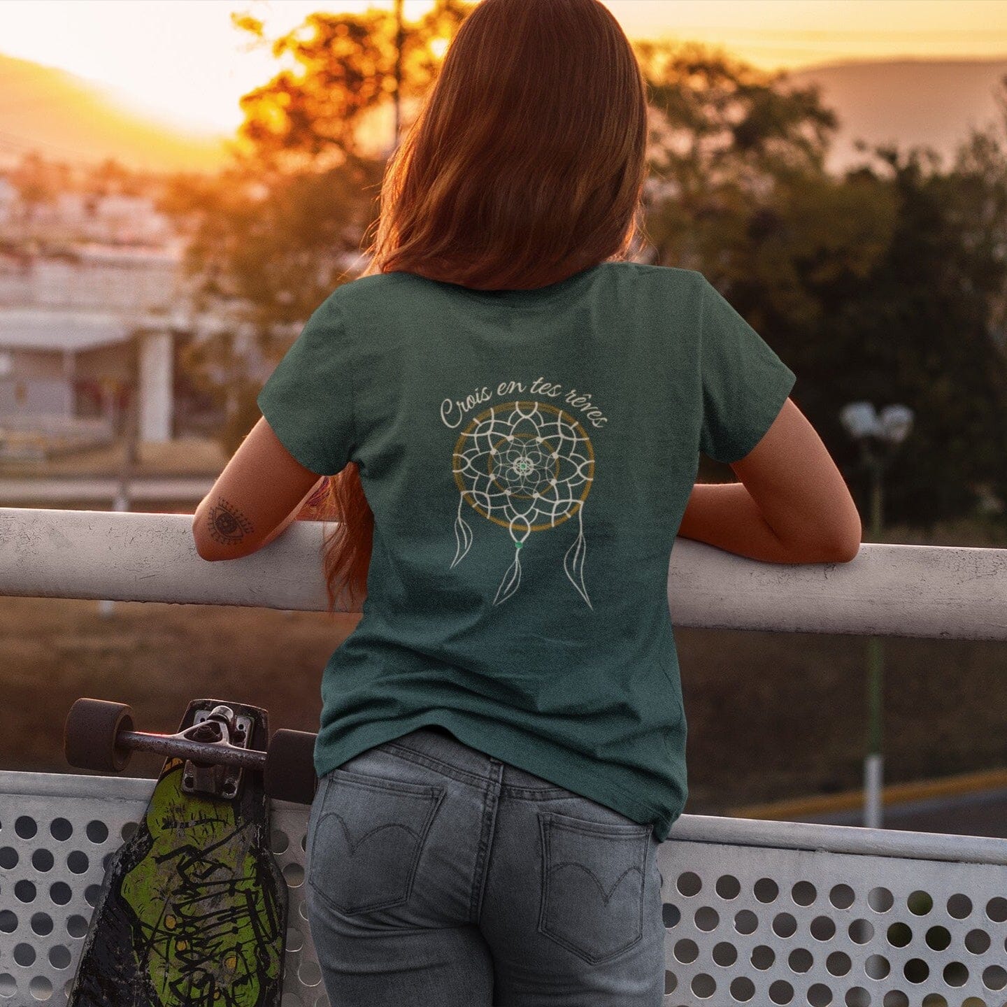 T-shirt unisexe Crois en tes rêves